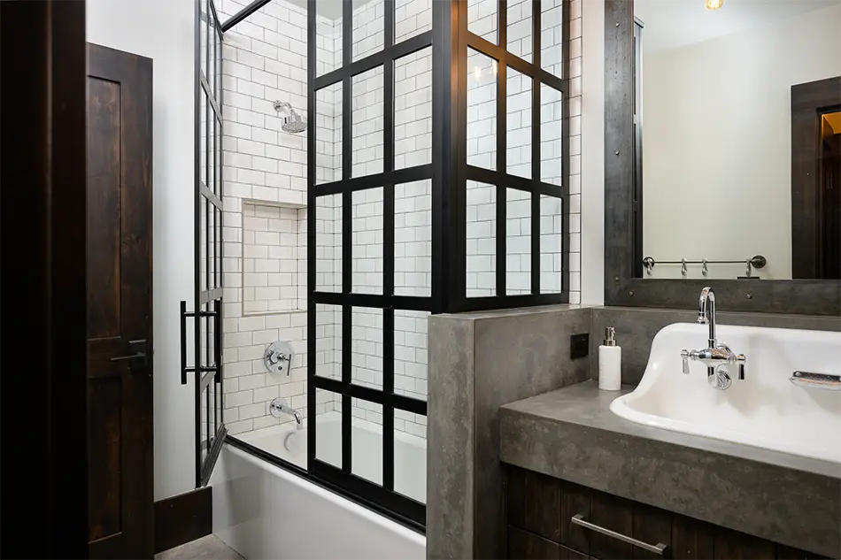 Bath With Shower Tub