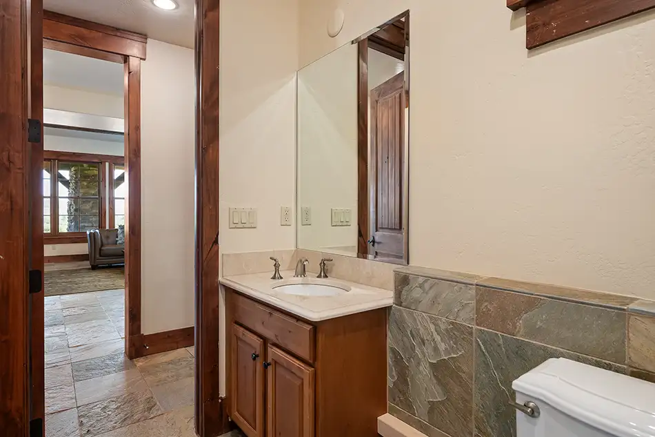 Dexter Meadows Lot 1 family room bath
