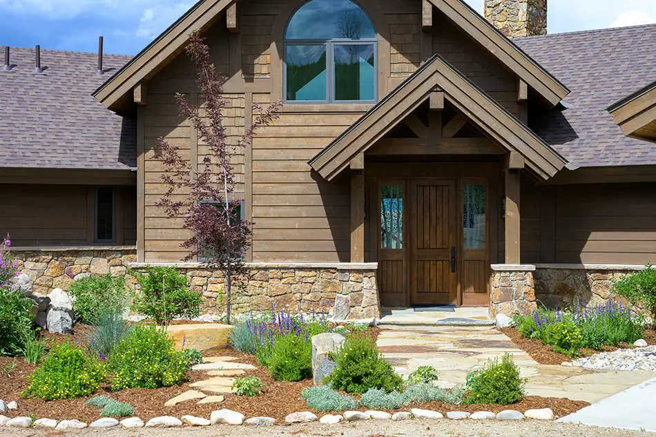 Entrance at Homesteads Lot 7