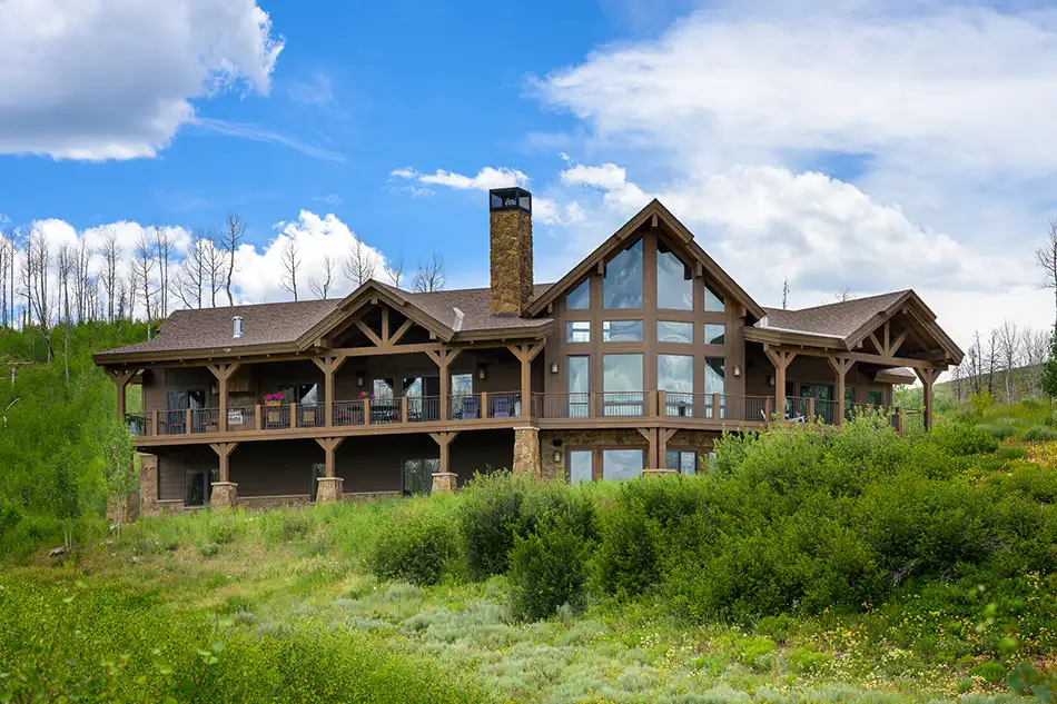 Exterior view at Homesteads Lot 7