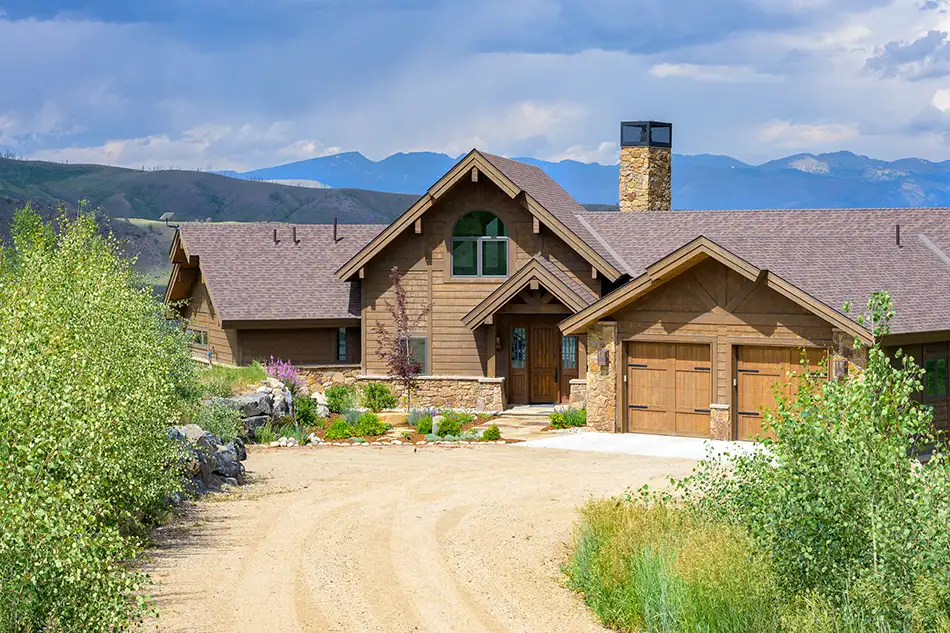 Exterior view at Homesteads Lot 7