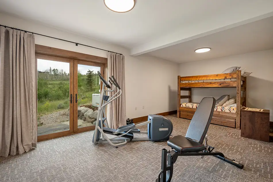 Fitness Room at Homesteads Lot 7