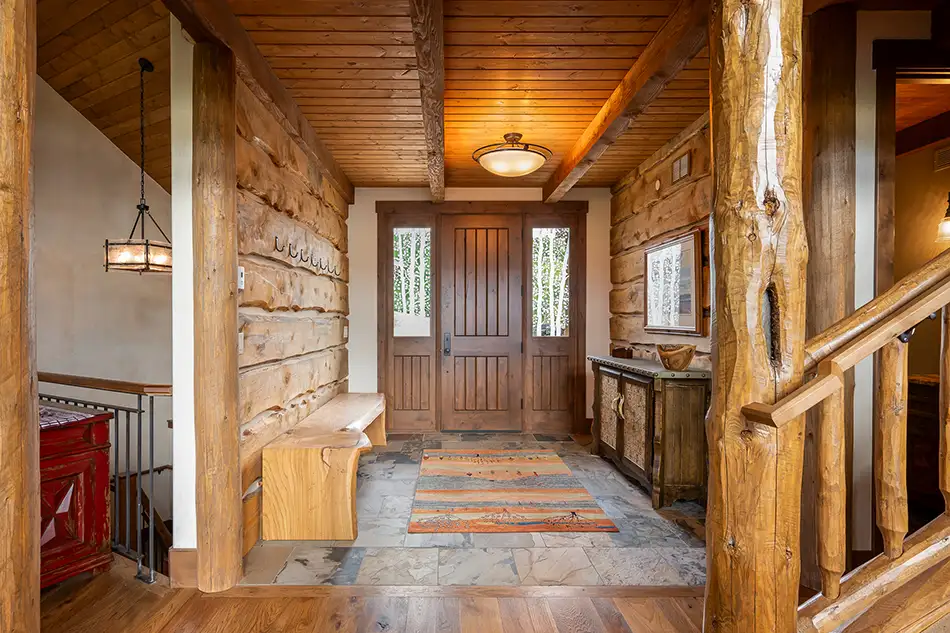 Foyer at Homesteads Lot 7