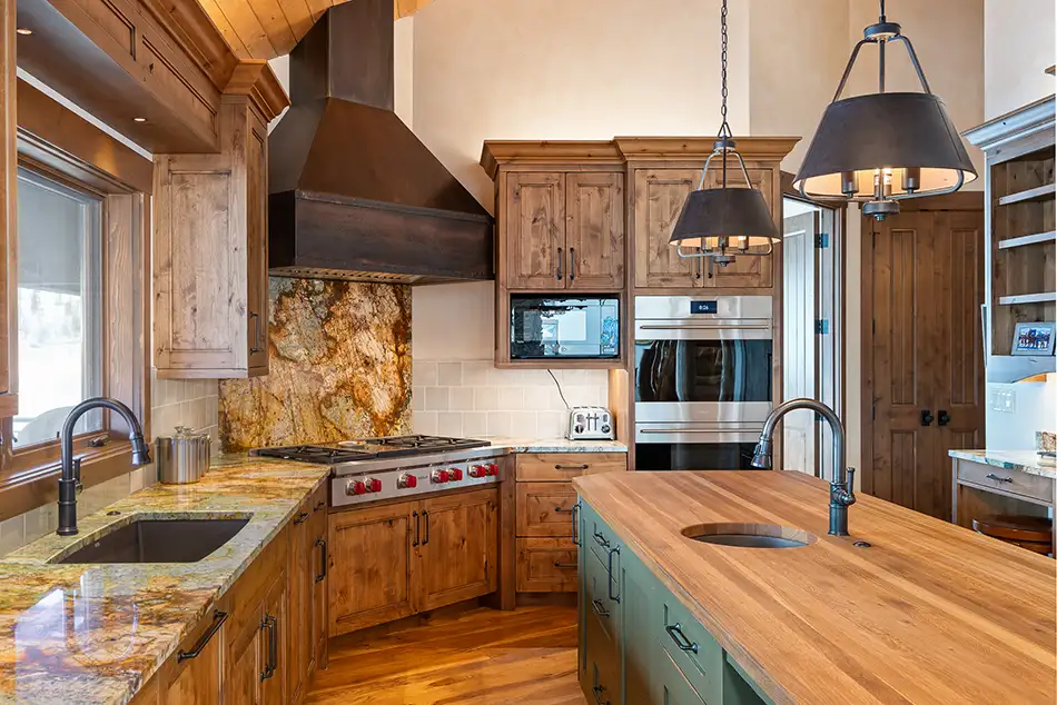 Kitchen at Homesteads Lot 7