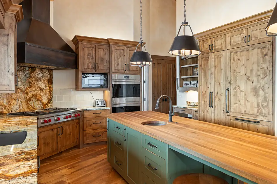 Kitchen at Homesteads Lot 7