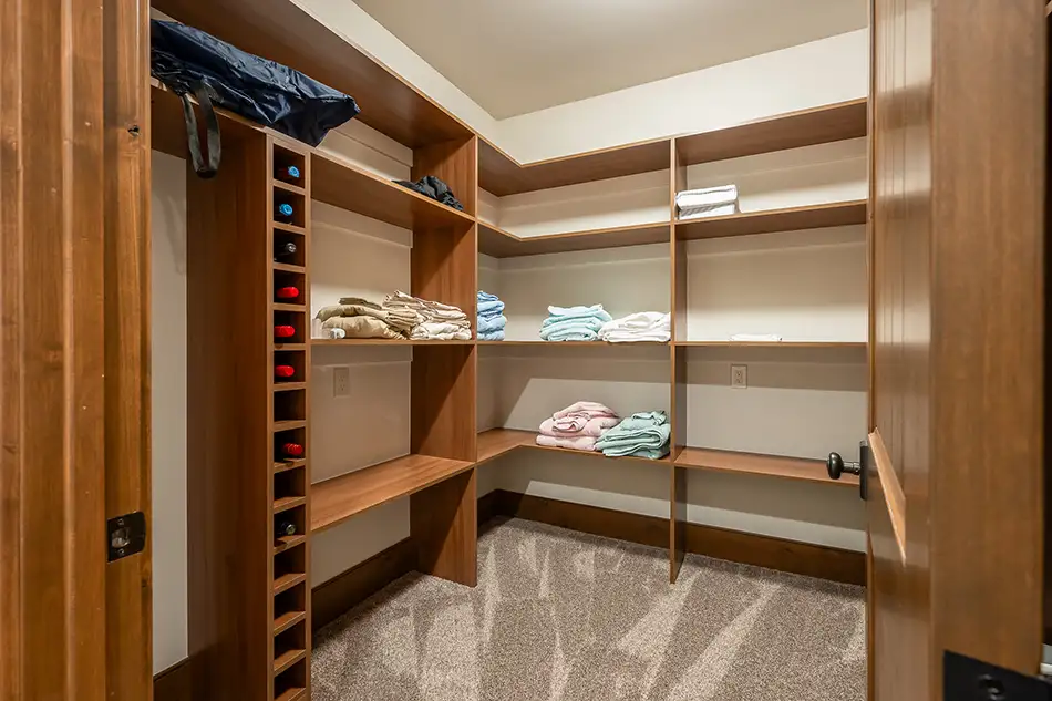 Walk-in Closet at Homesteads Lot 7