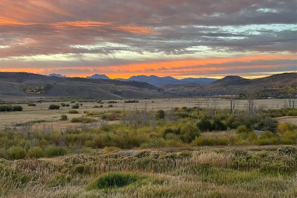 Panoramic views surrounding Rancho Feliz