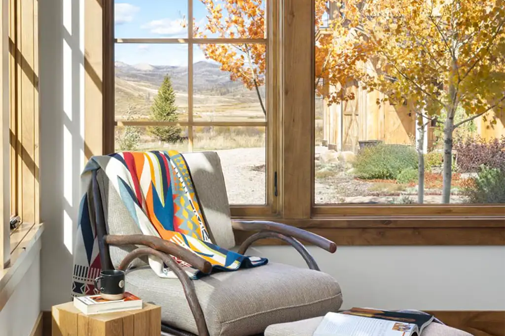 Rancho Feliz reading nook