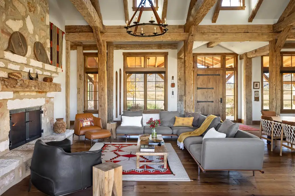 Rancho Feliz living room